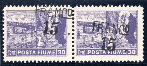 Fluss - Franken 15 von 30 Paaren, davon ein Hochschrägaufdruck