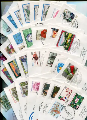 Italien FDC Venetia 1982 kompletter Jahrgang