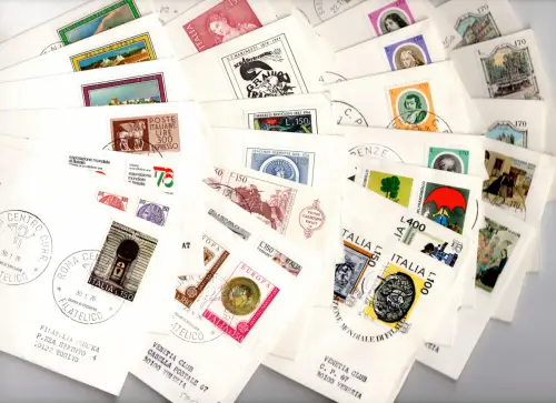Italien FDC Venetia 1976 kompletter Jahrgang