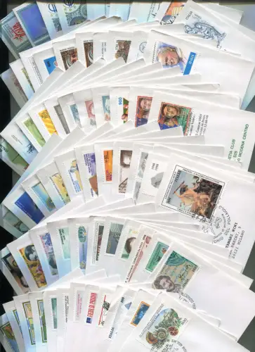 Italien FDC Venetia 1998 kompletter Jahrgang