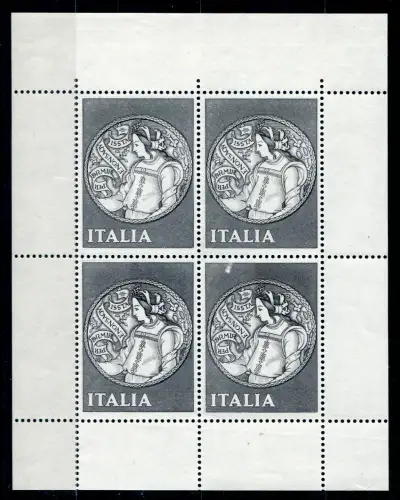 Muliebre Figur - Druckprobe im 4er-fachen Bogen