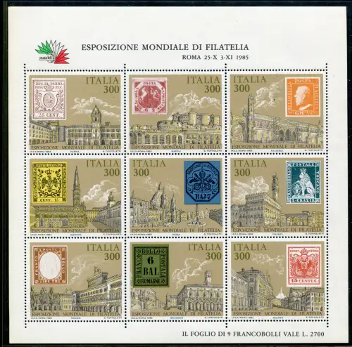 Italien '85 Antiker Ducati Bogen im höchsten Format