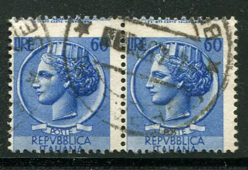 Syrakus Lire 60 Sorten verschobene Verzahnung