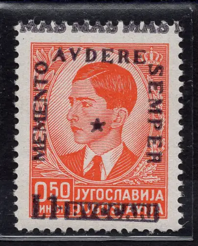 Zona Fiumano Kupa - Beffa di Buccari n. 35h - MNH