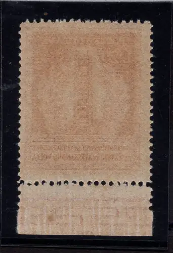 Volta Lire 20 n. 611a ohne Wasserzeichen - MNH