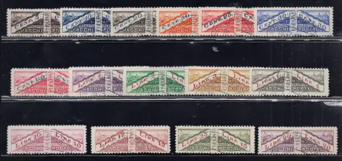 1928 Postpakete Nr. 1/15 komplette Serie