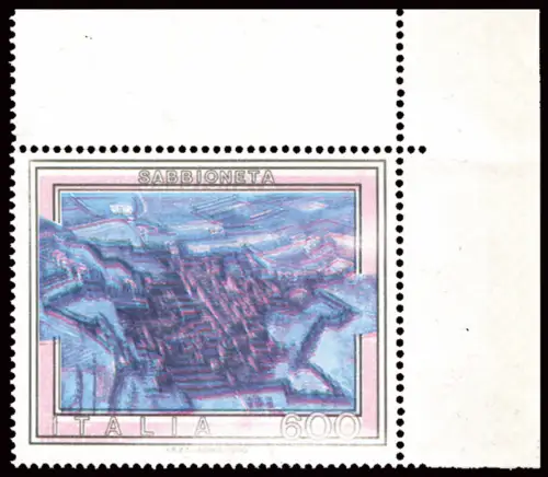 Touristica '90 Lire 600 Sabbioneta Sorte ohne Gelb