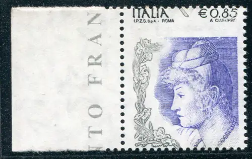 Frau in der Kunst Euro 0,85 Sorte verschobene Verzahnung