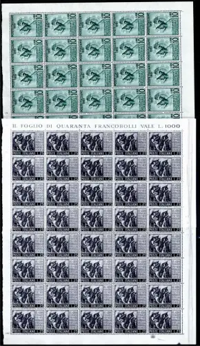 Serienzählung in Blättern