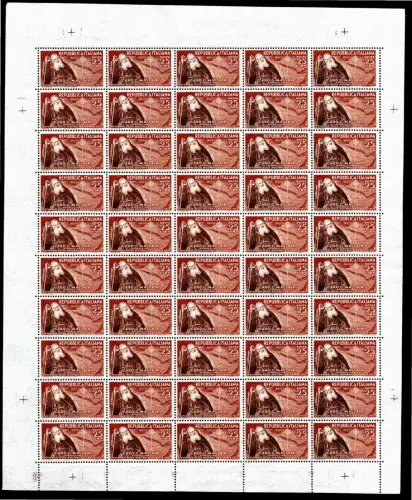 Cardinal Massaia zwei Blatt ohne verzierten hohen und niedrigen Kamm