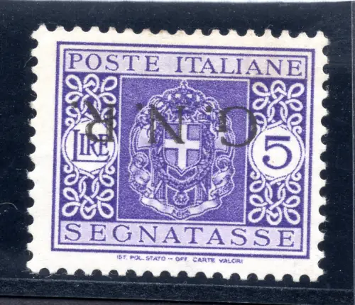 GNR Segnatasse Lire 5 Brescia Nr. 57/I - MH