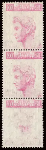 San Giorgio Lire 1.000 Sorten Streifen mit Abziehbild