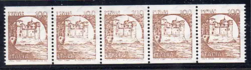 Castelli Lire 100 Spule Sorte armer Druck