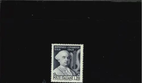 CIMAROSA WEISSER STRICH AUF ODER VON DOMENICO