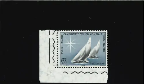 SEGEL L.500 WEISSER PUNKT BEI PASSAGIEREN