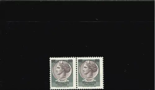 SIRACUSANA 180 ARABICA ROTER DRUCK IM HOHEN PAAR VERSCHOBEN