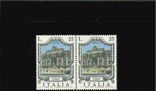 PAAR TREVI BRUNNEN, EINER MIT UNVOLLSTÄNDIGEM IPS