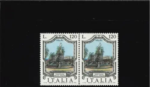 BRUNNEN PALMEN SPAMPILLO UND DOPPELTE ZWEIGE PAAR