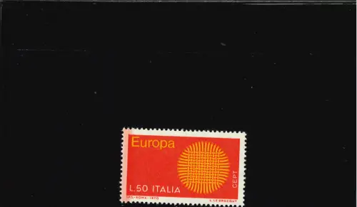 EUROPA 50 L. ROTER VERTIKALER STREIFEN