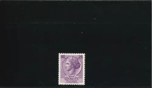 SIRACUSANA S I 25 L. DICKES KARTE