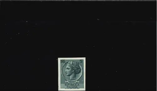 SIRACUSANA 5 L. S I NICHT GEZÄHNT SS 275 Ea