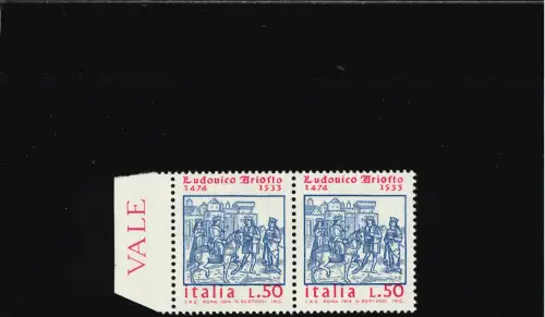 ARISTO 50 L. ROTE SCHRIFTZÜGE IM HOHEN PAAR VERSCHOBEN