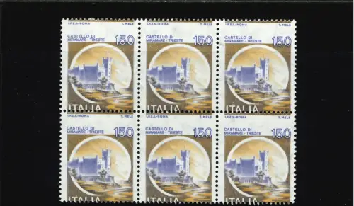 CASTELLI 150 L. STARK VERSCHOBENE HORIZONTALE VERZAHNUNG SECHSTE