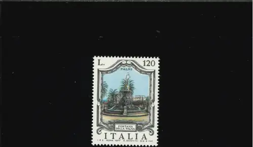 FONTANE PALMI 120 L. FARBE GRÜN VERSCHOBEN