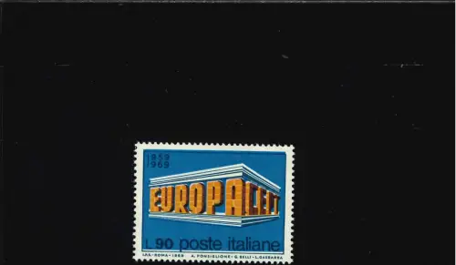 EUROPA 90 L. BLAUER HINTERGRUND NACH OBEN VERSCHOBEN