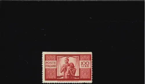 DEMOCRATICA 100 L. GEZÄHNT IN HOHER SIGNATUR ZERBROCHEN