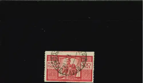 DEMOCRATICA 100 L. UNGEZÄHNT HORIZONTAL SIGNIERT A.DIENA