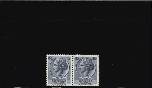 SIRACUASANA 15 L. PAAR VERTIKALE WEISSE LINIE