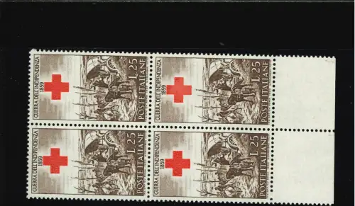 UNABHÄNGIGKEIT 25 L. ROTES KREUZ NACH OBEN VERSCHOBEN ENDE VIERTEL