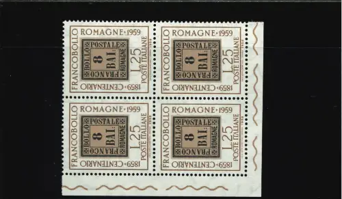 ROMAGNA 25 L. QUARTINA MIT EINEM OHNE STRICH AUF DEM A DI ITALIANE 63. POS