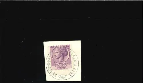 SIRACUSANA 25 L. VERZAHNUNG AUF FRAGMENT VERSCHOBEN