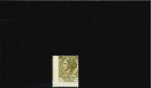 SIRACUSANA 50 L. STARK VERSCHOBENE ARABISCHE ZAHNUNG