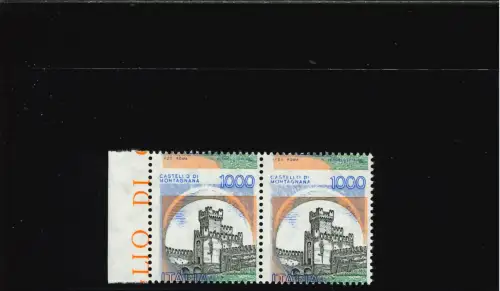 BURGEN 1000 L. STARK VERSCHOBENE ZAHNUNG UND BLAUBLAUE IM HOHEN HORIZONTALEN DREHMOMENT