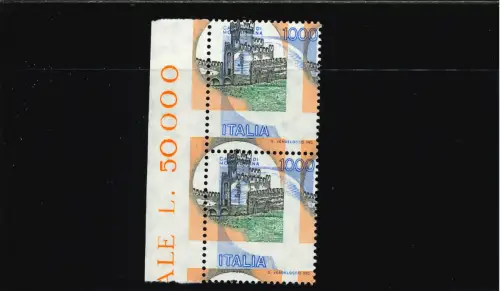 SCHLÖSSER 1000 L. ZAHNUNG UND MITTE STARK VERSCHOBEN VERTIKALES DREHMOMENT RECHTSKANTE RAND