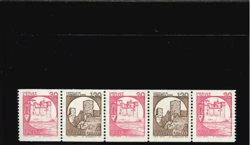 CASTELLI MACHINETTE 30+120 L. STREIFEN OHNE NUMMER