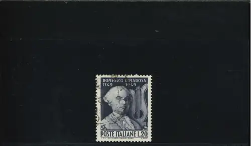 WIMPEL WEISSER STRICH AUF DEM O DI DOMENICO