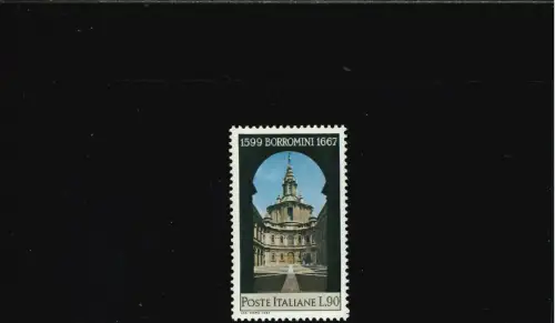 BORROMINI BLAUER FLECK IM FENSTER OBEN SEKUNDÄR VON LINKS POS 34