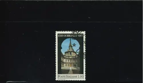 BORROMINI BLAUER FLECK IM FENSTER OBEN SEKUNDÄR VON LINKS POS 34