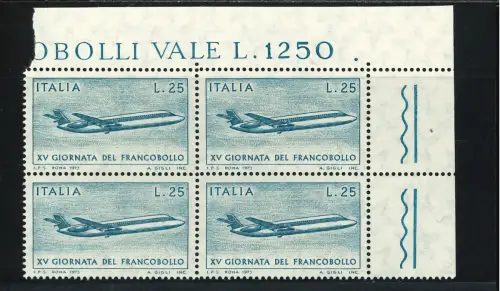 TAG DER BRIEFMARKE VIERTEL AUFFÄLLIGES VERGATA-PAPIER