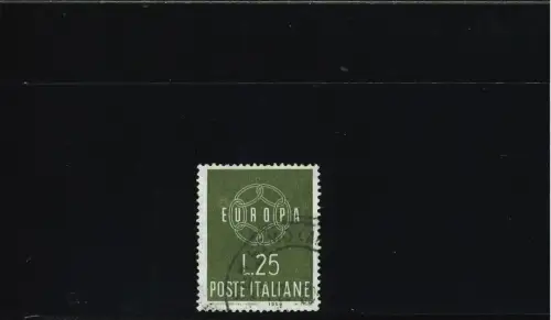 EUROPA 25 L. RETUSCHE OBEN UND EUROPA