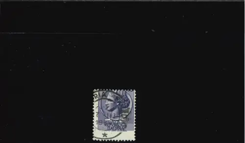 SIRACUSANA 15 L. STARK VERSCHOBENE ZAHNUNG STERNE IV OHNE 15