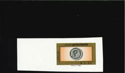 PRIORITÄT 0,60 UNGEZÄHNT UND UNGESTANZT