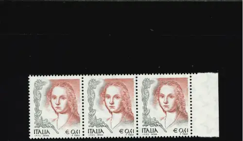 DAMEN 0,41 DREISTREIFEN DER ERSTE UND ROT