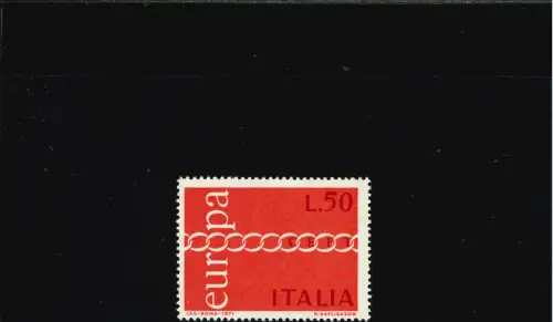 EUROPA 50 L. SCHRIFTZÜGE NACH RECHTS VERSCHOBEN