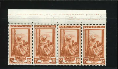 ARBEIT 25 L. VIERZEILIGER FARBSTREIFEN