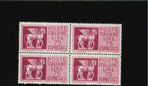 FLÜGELPFERDE 75 L. PUNKTKRONE UM DEN SCHWANZ POS 27. EIN VIERTEL